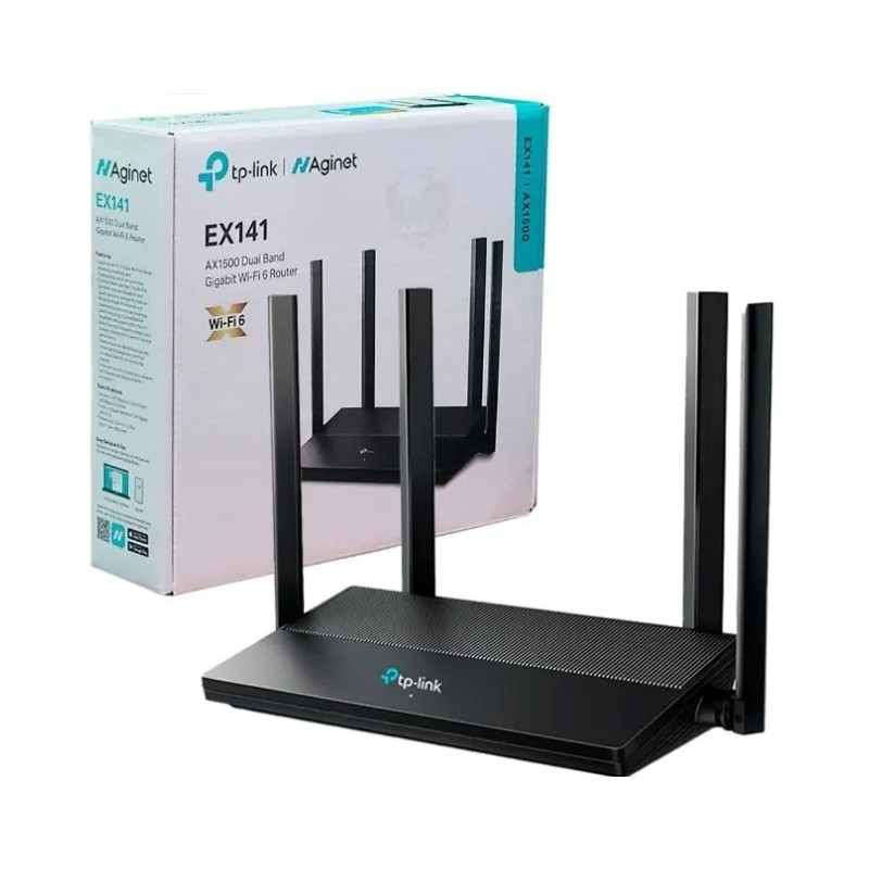 TP.LINK EX141 AX1500 DUAL BAND WiFi 6 GIGABIT