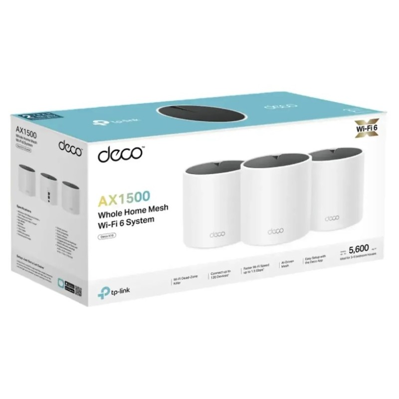 DECO TP-LINK X10 AX1500 (3PACK)