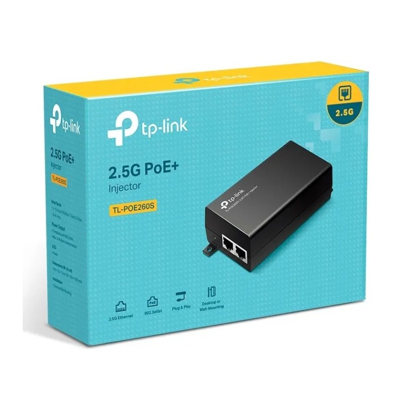POE260S OMADA 2.5G POE+ INJECTOR