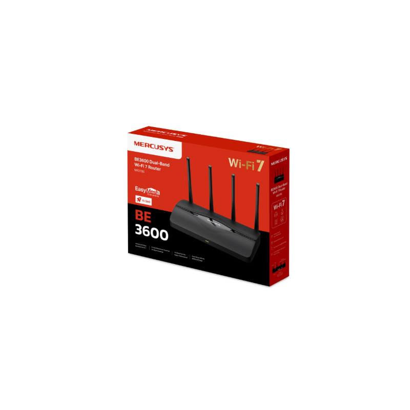 MERCUSYS MR27BE ROUTER WIFI7 BE3600 GIGABIT