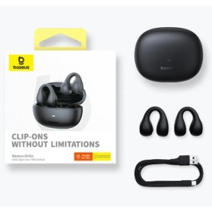 AIRGO 1 RING NEGRO OPEN EAR TWS EARBUDS