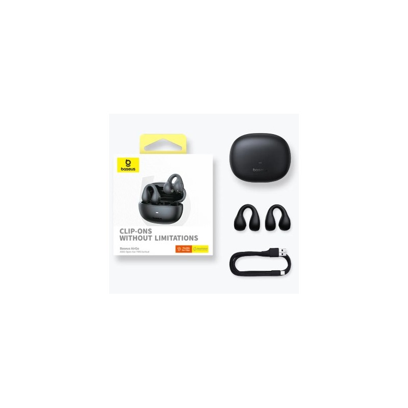 AIRGO 1 RING NEGRO OPEN EAR TWS EARBUDS