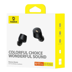 BOWIE E18 NEGRO IN EAR TWS EARBUDS